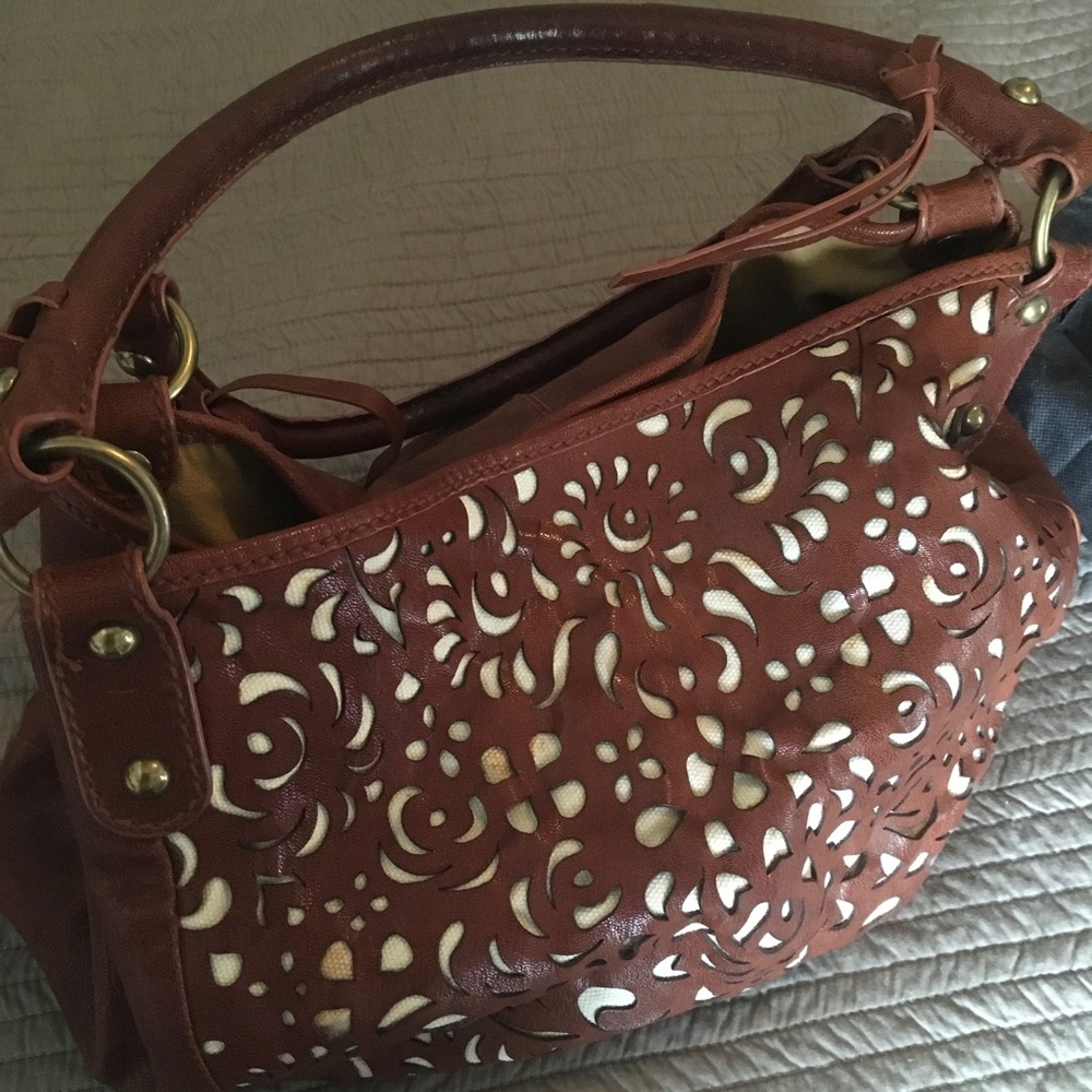 Handbag all leather